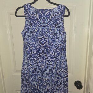 AGB Blue & White Dress